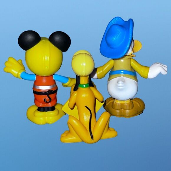 Disney Jr Mickey Constucton Figures Donald Safari and Pluto Construction B1 - Picture 3 of 3